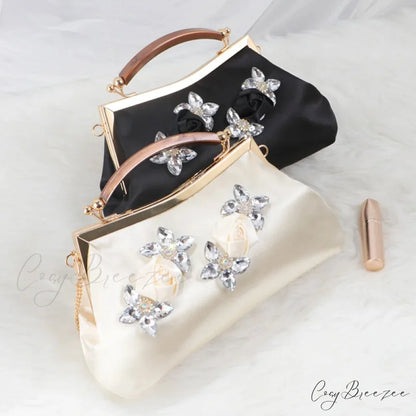 Fashion Rhinestone Evening Clutch Wristlet wristlet-250126