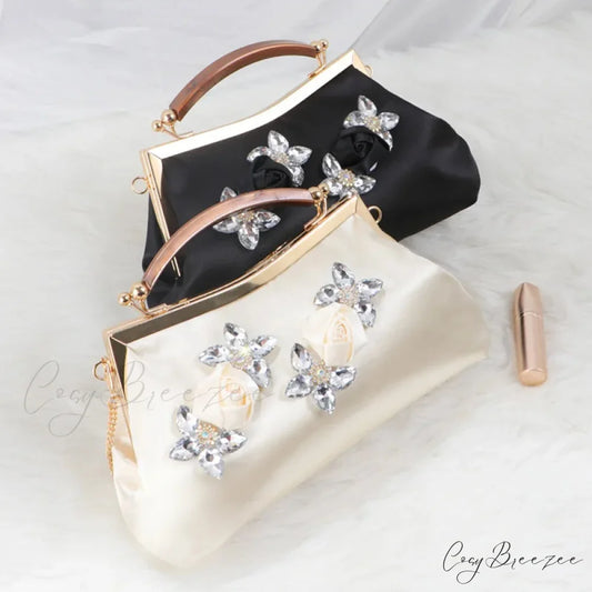 Fashion Rhinestone Evening Clutch Wristlet wristlet-250126