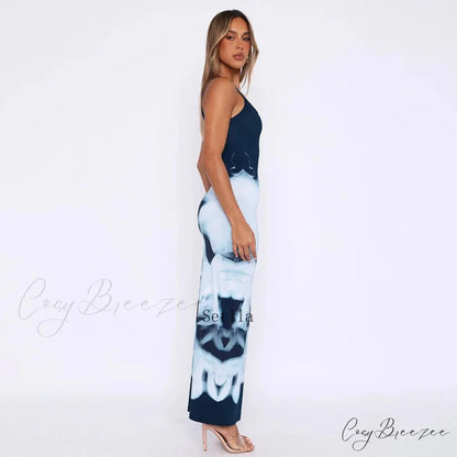 Fashion Sleeveless Slip Long Maxi Dress