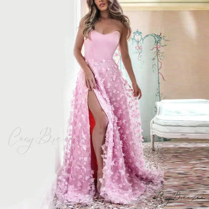 Fashionable Casual Spring Summer Denim Single-Breasted Lapel Maxi Dress Pink / S