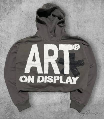 Flash Diamond Oversized Hoodie grey 2 / M hoodies-241228