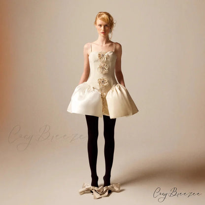 Floral Lace Bandage Formal Dress for Birthday Party promdress-250223