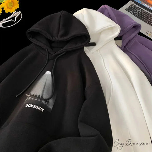 Funny Graphic Fleece Y2K Hoodie hoodies-241228