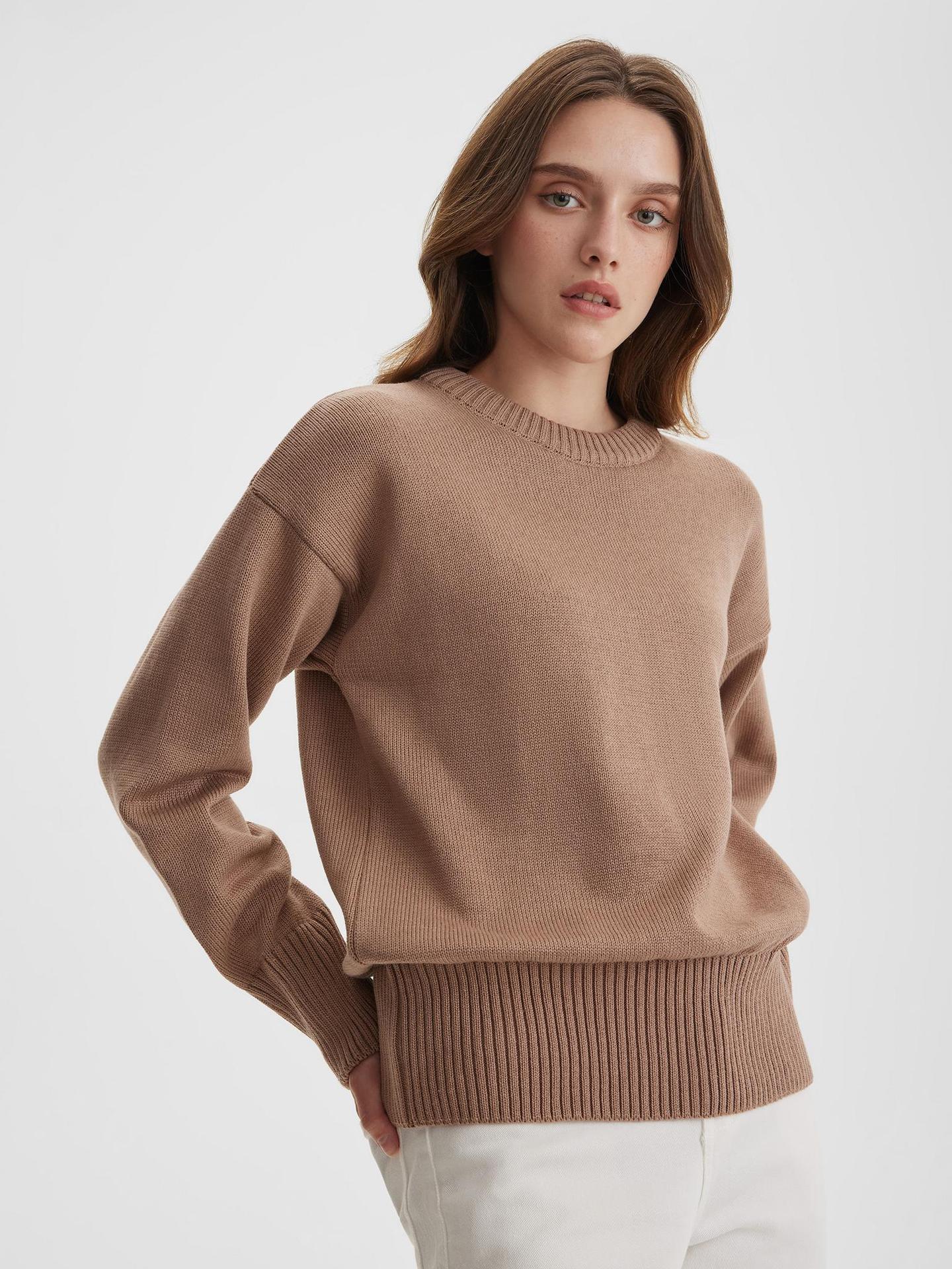 Cosybreezee - Audrey O Neck Oversized Casual Women Sweater