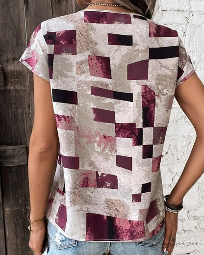 Geometric Design Tee