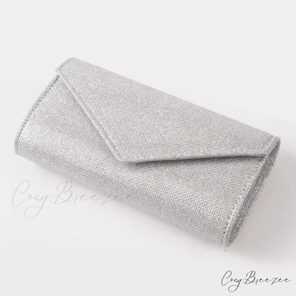 Glitter Envelope Evening Clutch Women’s Day Wedding Party Crossbody Bag clutchbag-250126