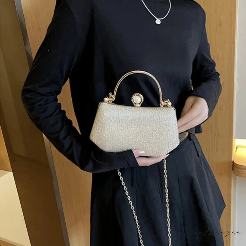 Glitter Evening Banquet Wrist Bag clutchbag-250126