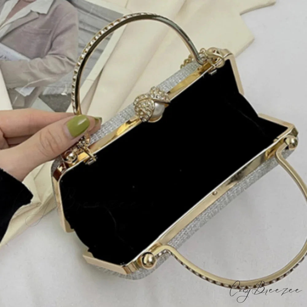 Glitter Evening Banquet Wrist Bag clutchbag-250126