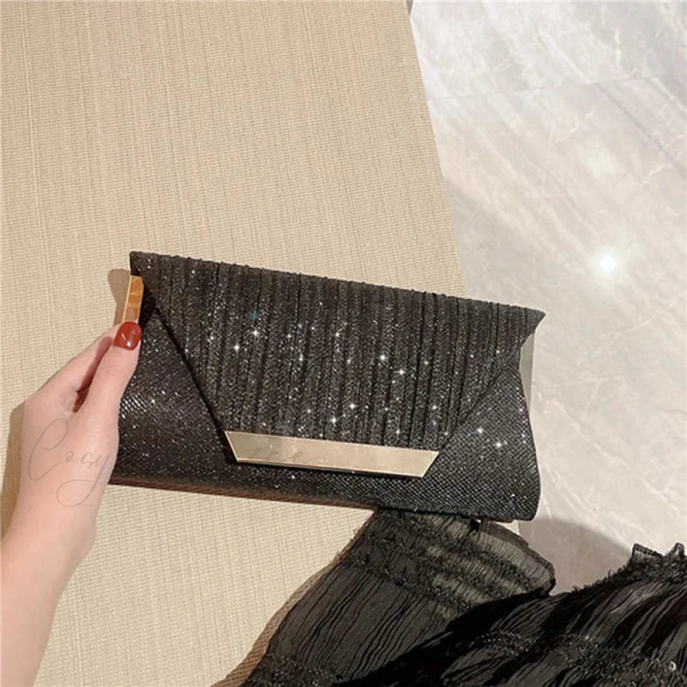 Glitter Party Clutch Bag Wristlet wristlet-250126
