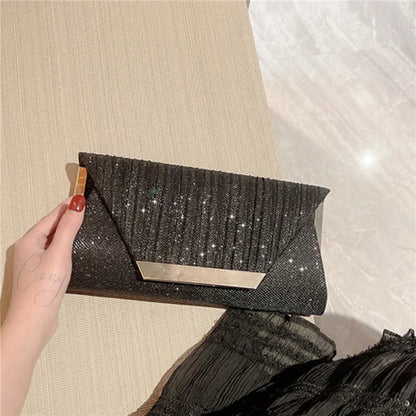 Glitter Party Clutch Bag Wristlet wristlet-250126