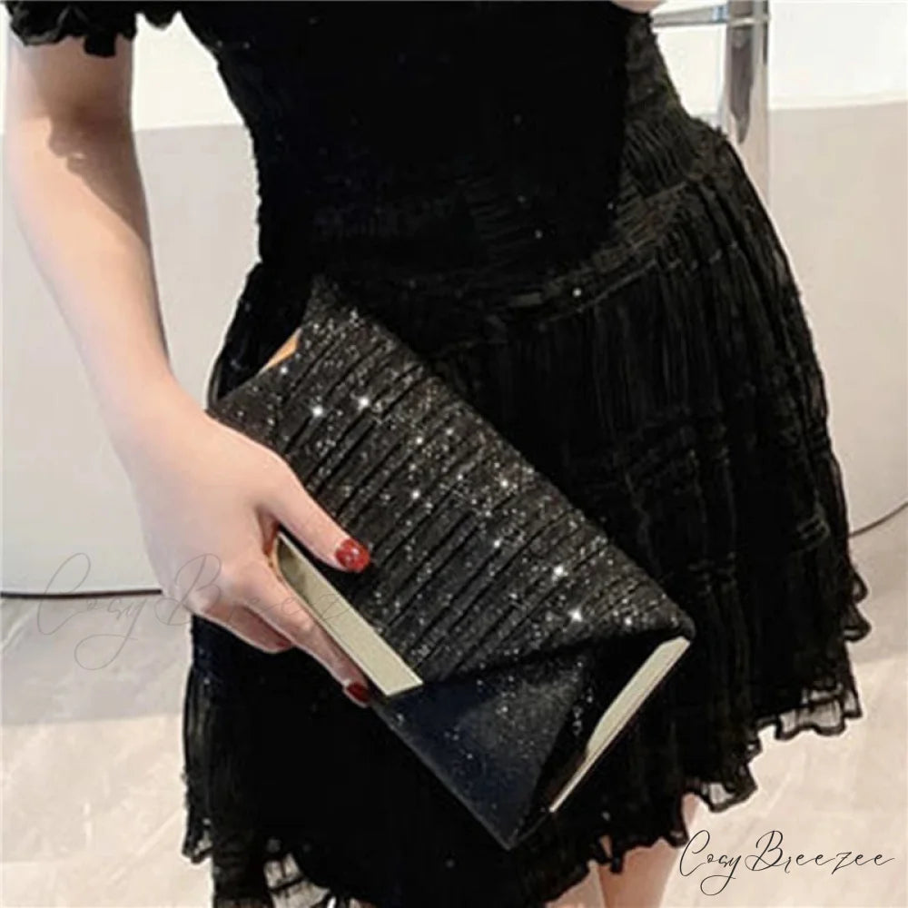 Glitter Party Clutch Bag Wristlet wristlet-250126