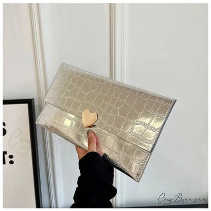 Golden Evening Banquet Clutch Wristlet wristlet-250126