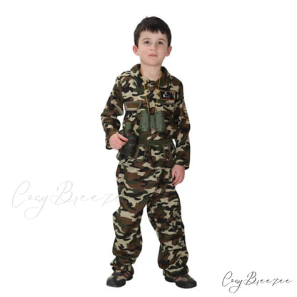 Greek Warrior Gladiator Knight Kid Costumes B-0047 (No props) / M(height 110-120cm)