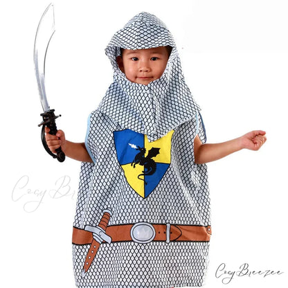 Greek Warrior Gladiator Knight Kid Costumes Knight (no knife) / M(height 110-120cm)