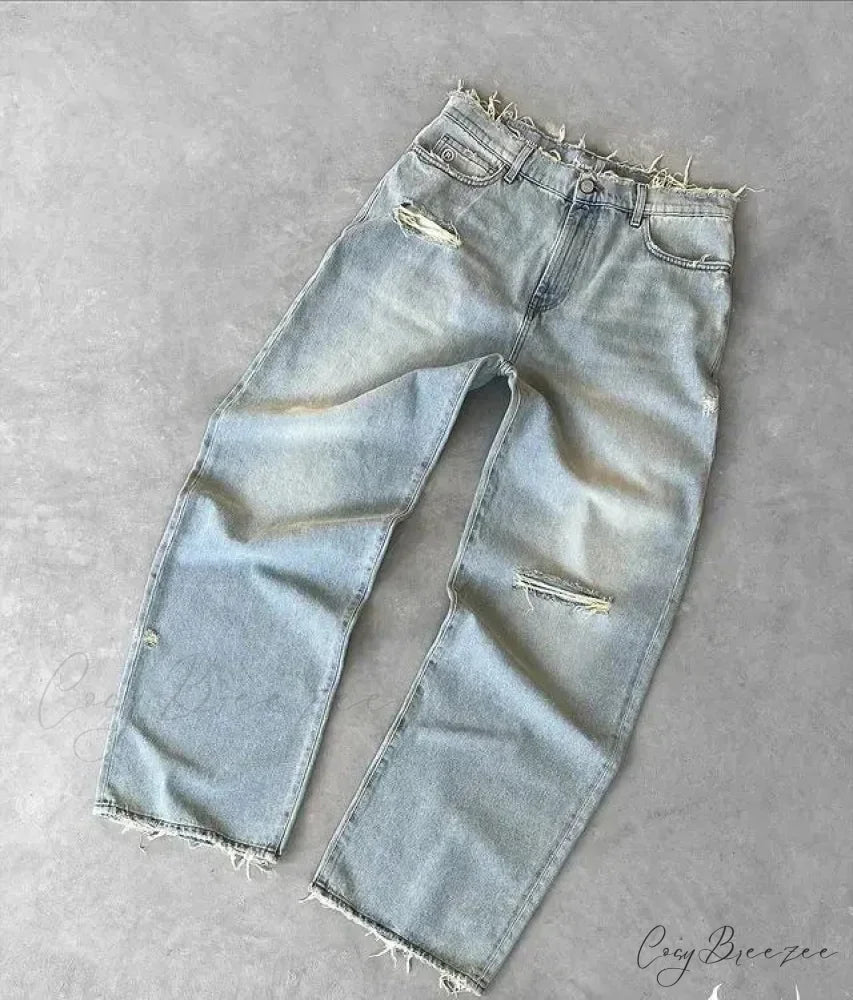 Grunge Y2K Retro Casual Halloween Pants 3 / S