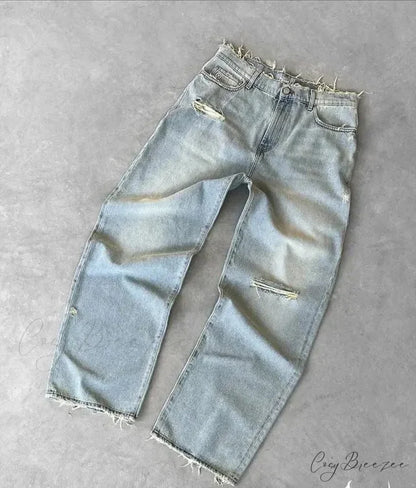 Grunge Y2K Retro Casual Halloween Pants 3 / S