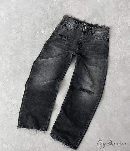 Grunge Y2K Retro Casual Halloween Pants 4 / S