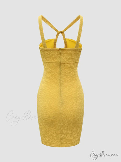 Halter Strap Graceful Bandeau Top