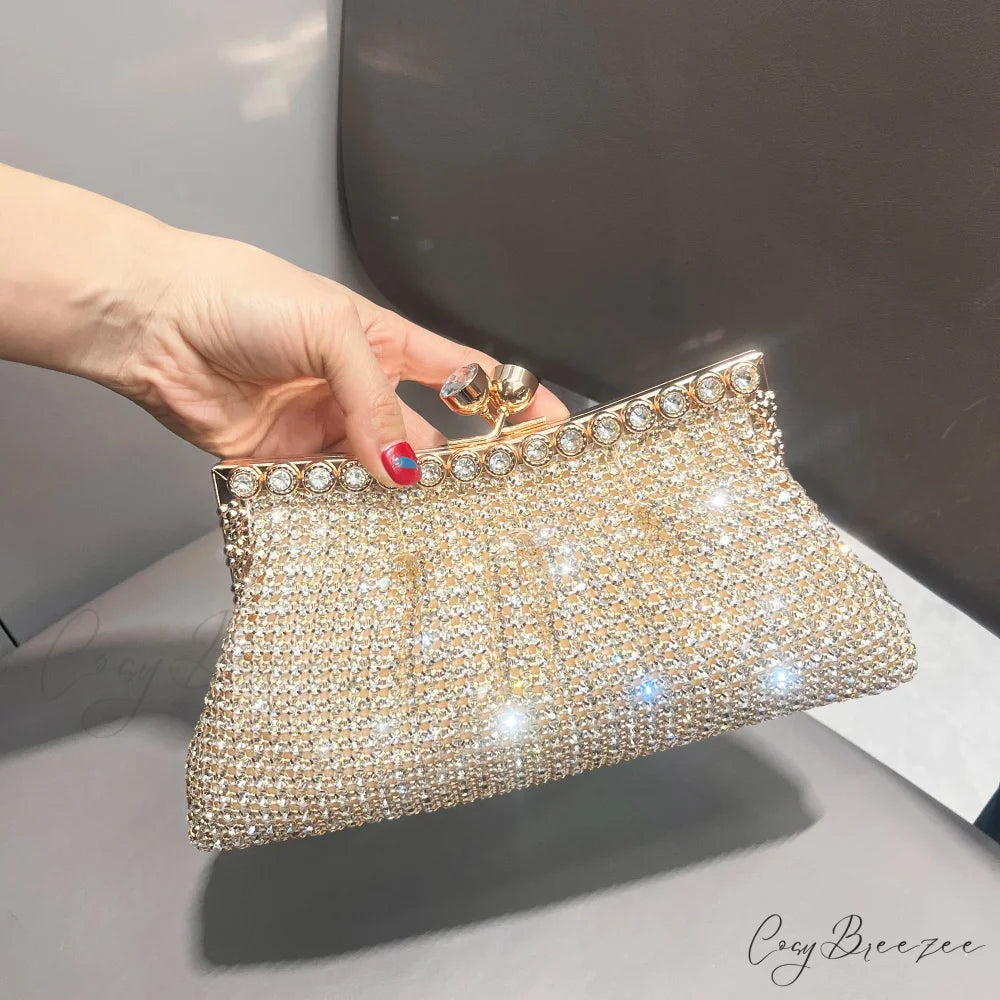 Handmade Rhinestones Evening Clutch clutchbag-250126