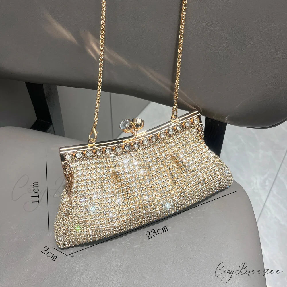 Handmade Rhinestones Evening Clutch clutchbag-250126