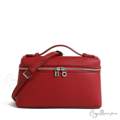 Handwoven Straw Beach Crossbody Handbag Red handbag-250126
