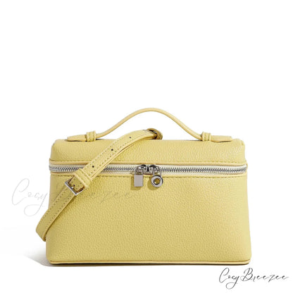 Handwoven Straw Beach Crossbody Handbag Yellow handbag-250126