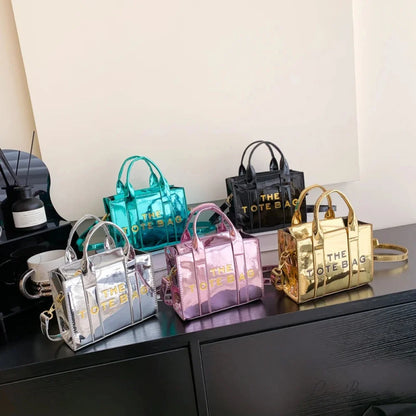 High-Quality PU Leather Solid Color Crossbody Handbag handbag-250126