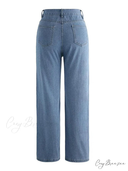 High Rise Graceful Flare Leg Pants