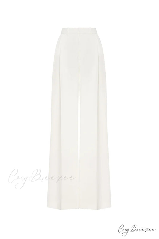 High-Rise White Suit Charming Pants Xo Xo XXS / White