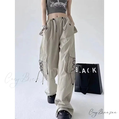High Street Pleated Relaxed Pants pants-241228
