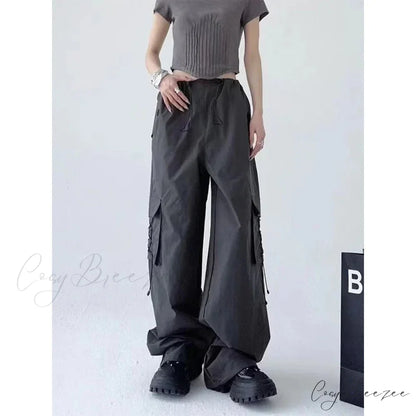 High Street Pleated Relaxed Pants pants-241228