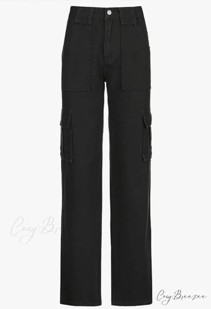 High Waist Graceful Irregular Denim Skort