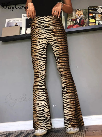 High Waist Leopard Print Leggings Sexy Bodycon Autumn Winter Pants