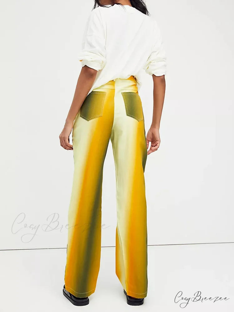 High Waisted Graceful Fringe Skirt