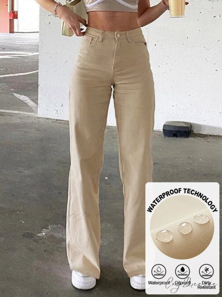 High Waisted Graceful Slit Tulle Skirt Khaki / S