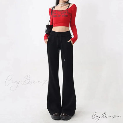 Hottie High Waist Flare Pants pants-241228