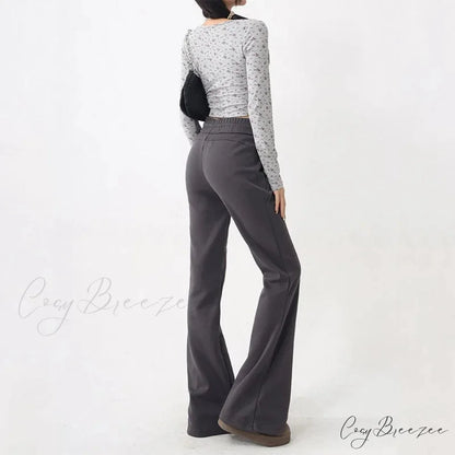 Hottie High Waist Flare Pants pants-241228