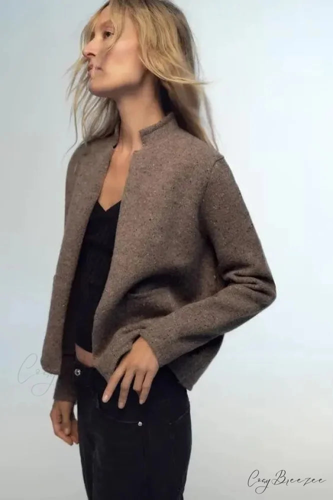 Informal Wool Full Sleeve Cardigan cardigans-241228