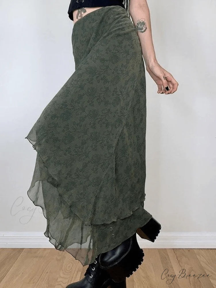 Irregular Eye Hook Trendy Slip Mini Dress