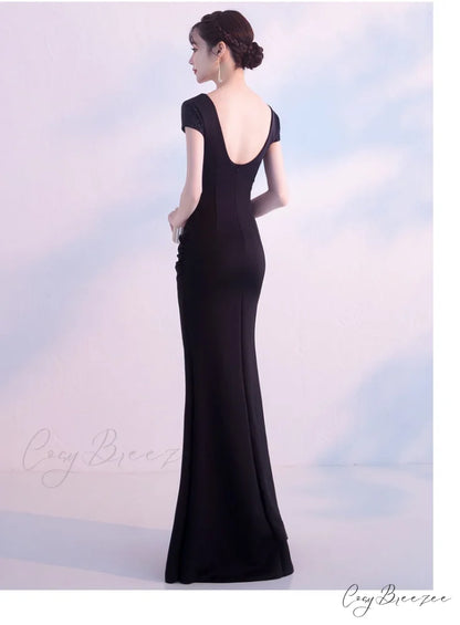 Isabella Formal Stylish High Slit Dress
