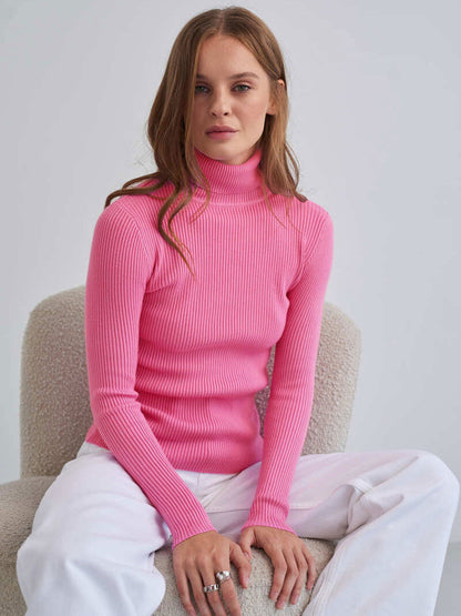 Cosybreezee - Becka Turtleneck Slim Women Sweater