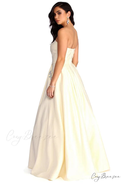 Josephine Formal Stylish Jewel Ball Gown