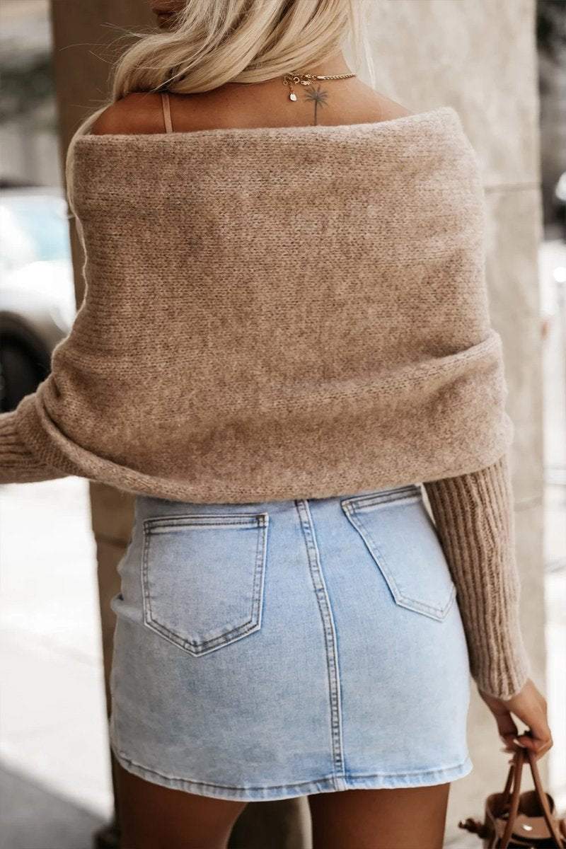 Cosybreezee - Women Should Wear Knitted Long-sleeved Sweaters In Autumn