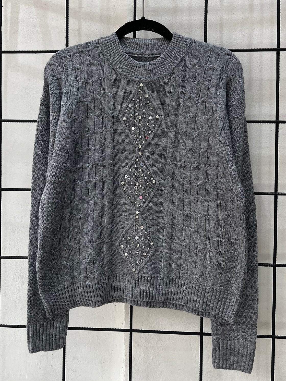 Cosybreezee - Women's Casual Sequined Sweater