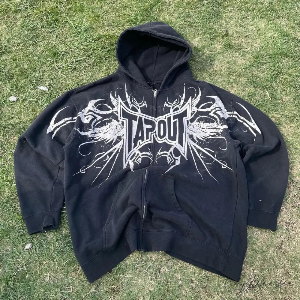 Kawaii Manga Streetwear Hoodie black 1 / S hoodies-241228