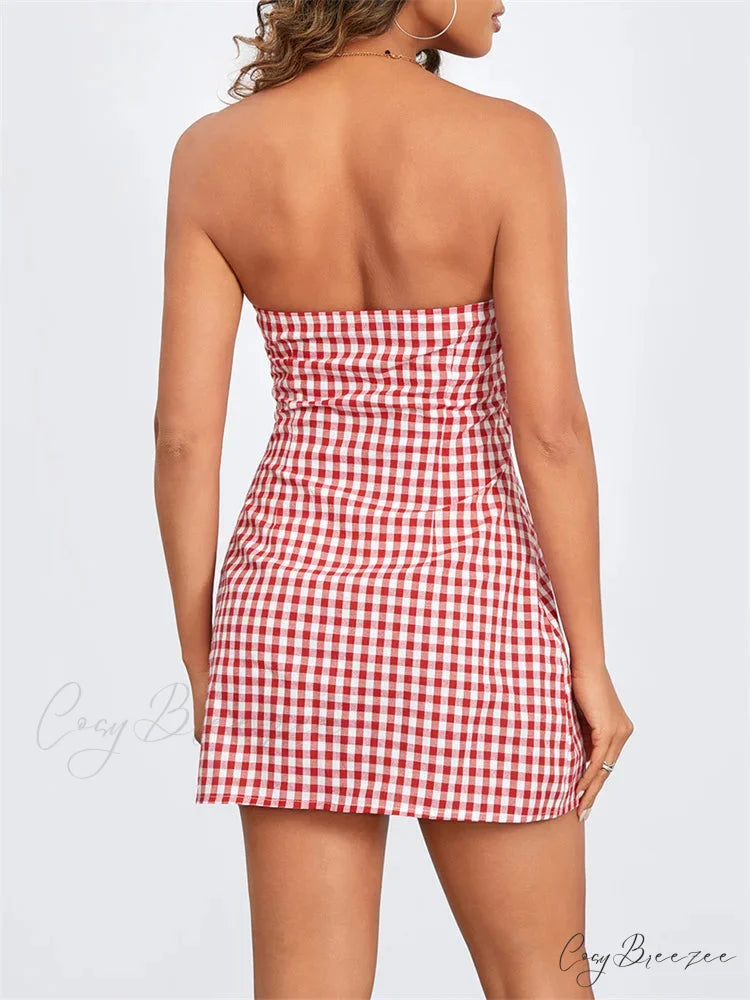 Knitted Floral Frilled Mini Dress minidress-250223