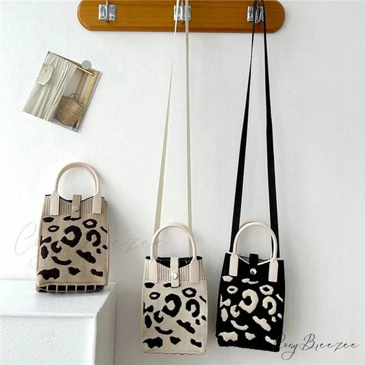 Knitted Mobile Mini Fashion Crossbody Bag handbag-250126
