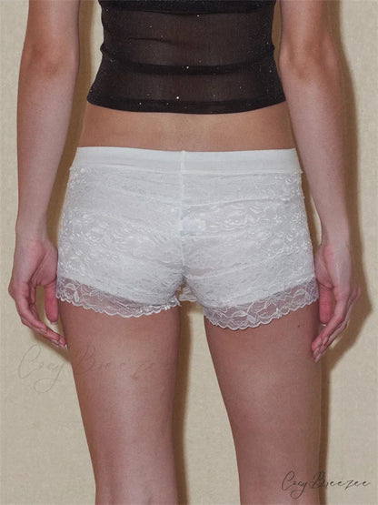 Knitted Wave Streaked Petite Short short-250223