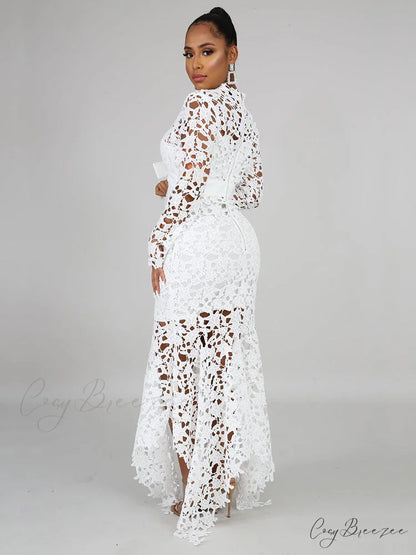 Lace Charming Nightwear Dress