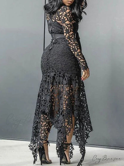 Lace Charming Nightwear Dress